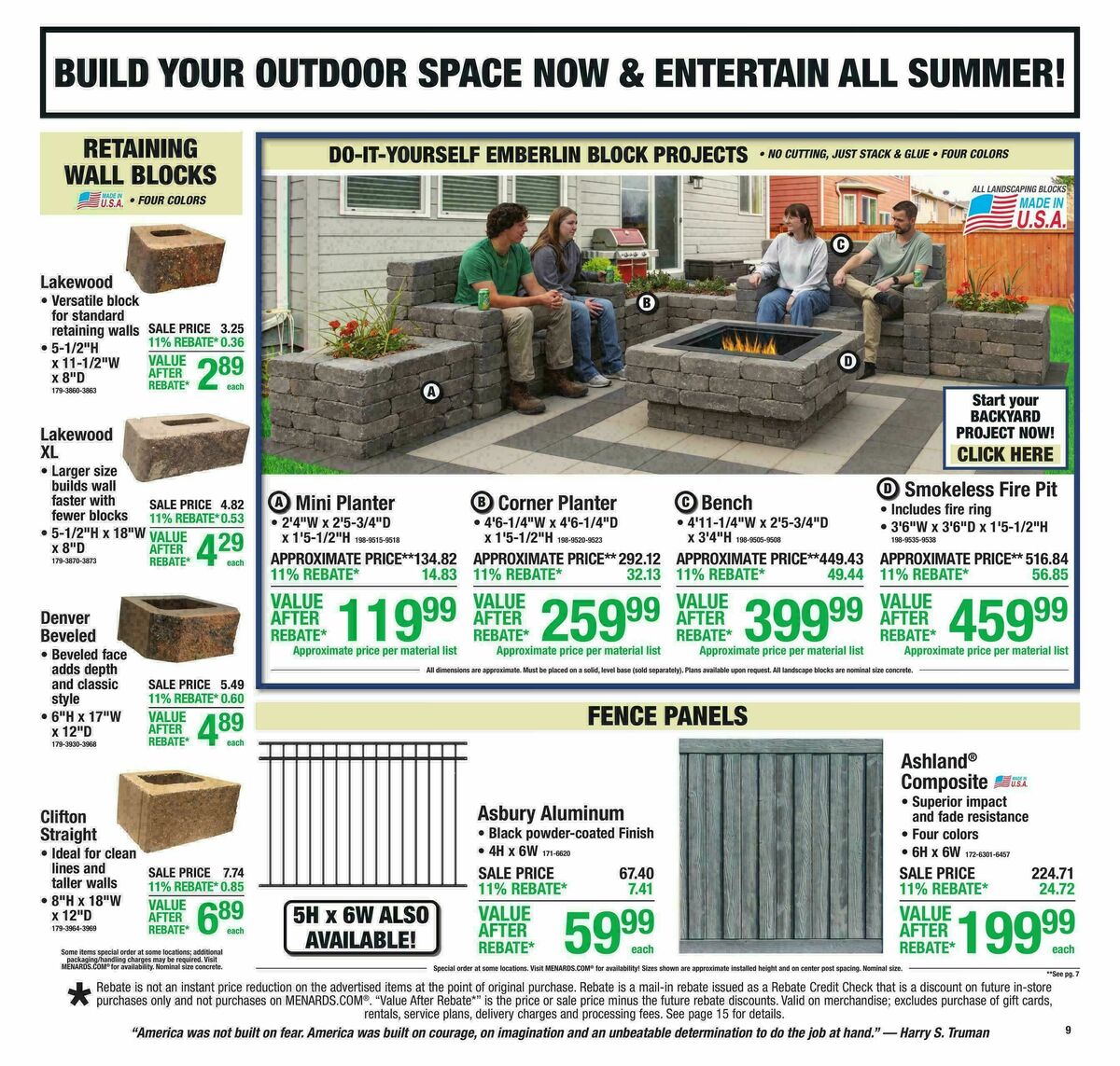 Menards Weekly Ad from June 3
