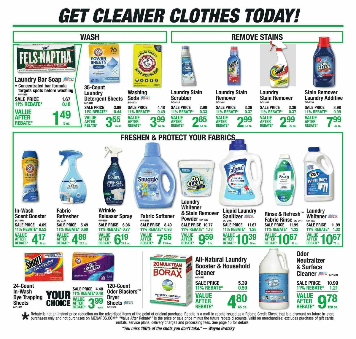Menards Weekly Ad from June 3