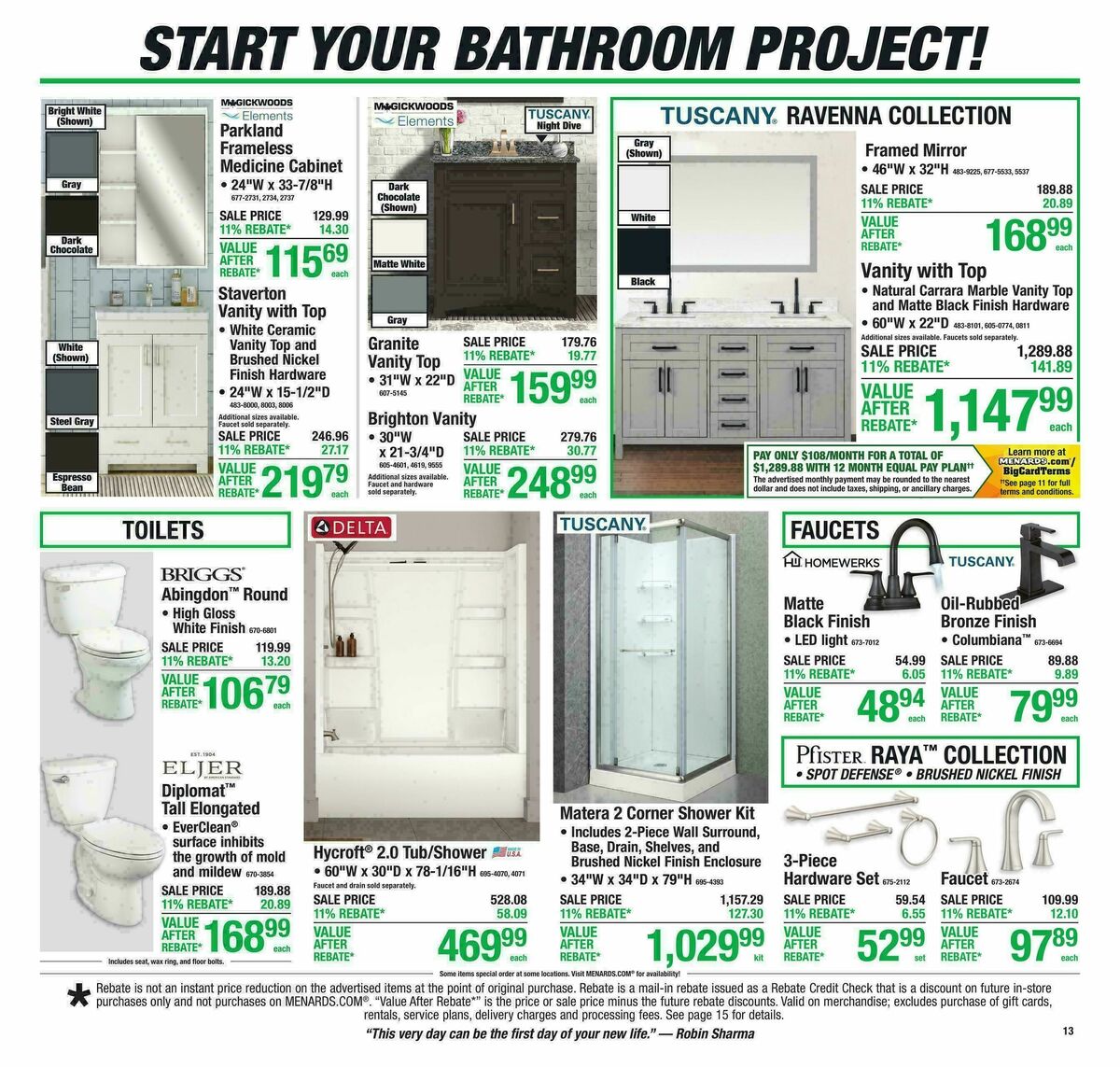 Menards Weekly Ad from June 3