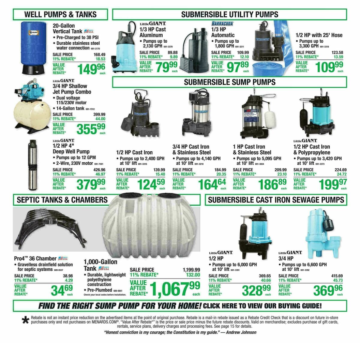 Menards Weekly Ad from June 3