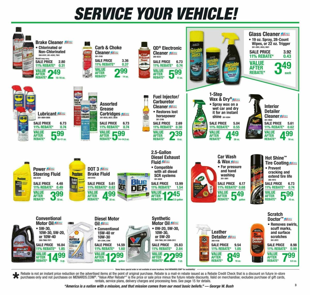 Menards Weekly Ad from June 3