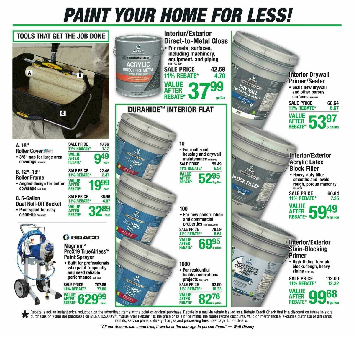 Menards Weekly Ad from June 3