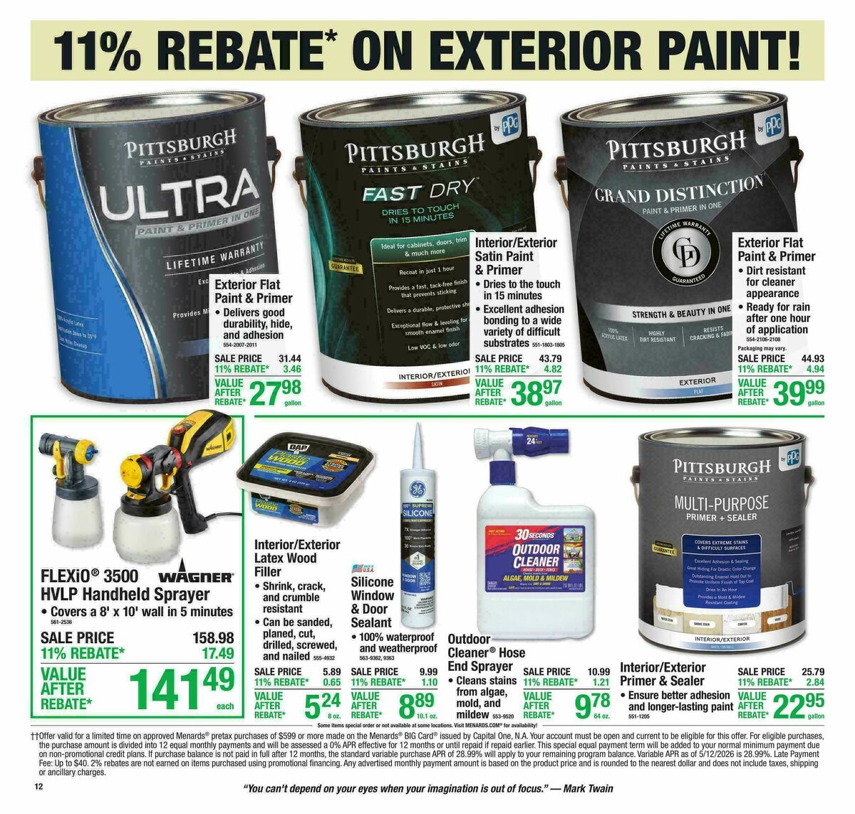Menards Weekly Ad from June 10