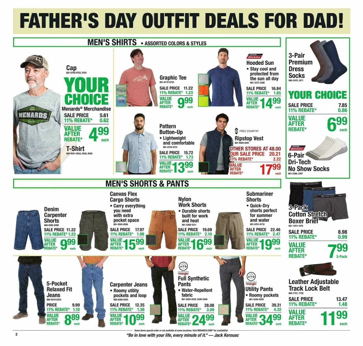Menards Weekly Ad from June 10