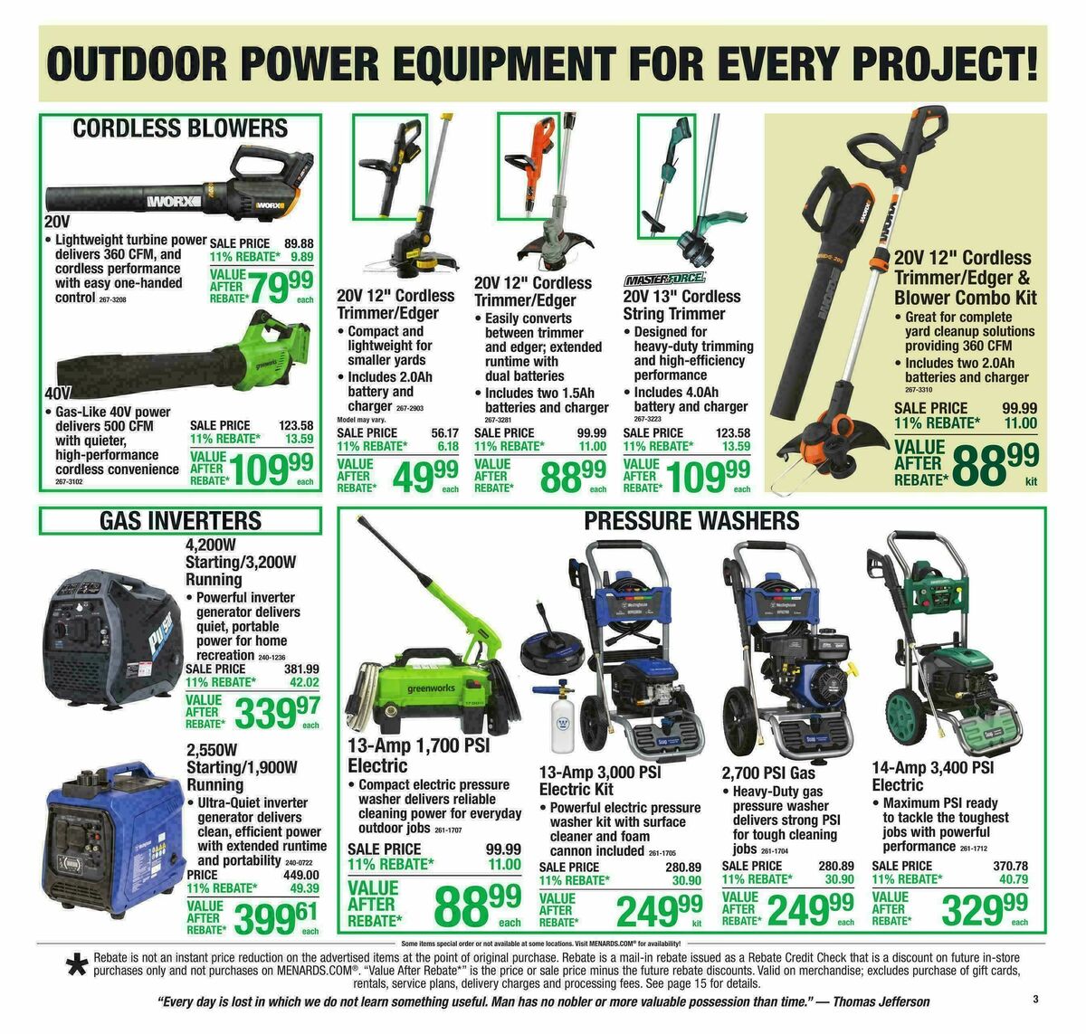 Menards Weekly Ad from June 10