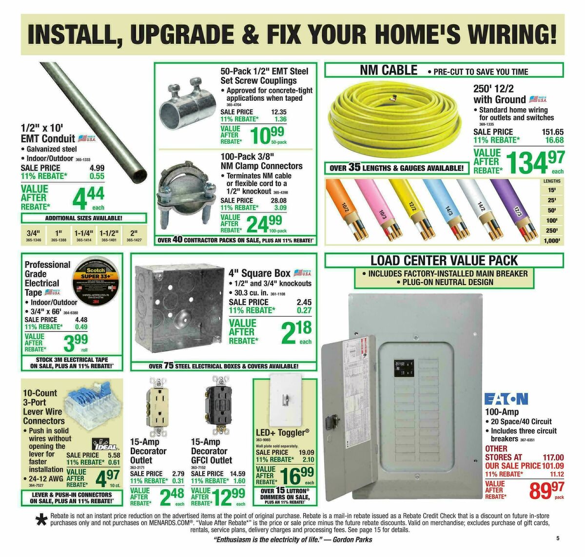 Menards Weekly Ad from June 10