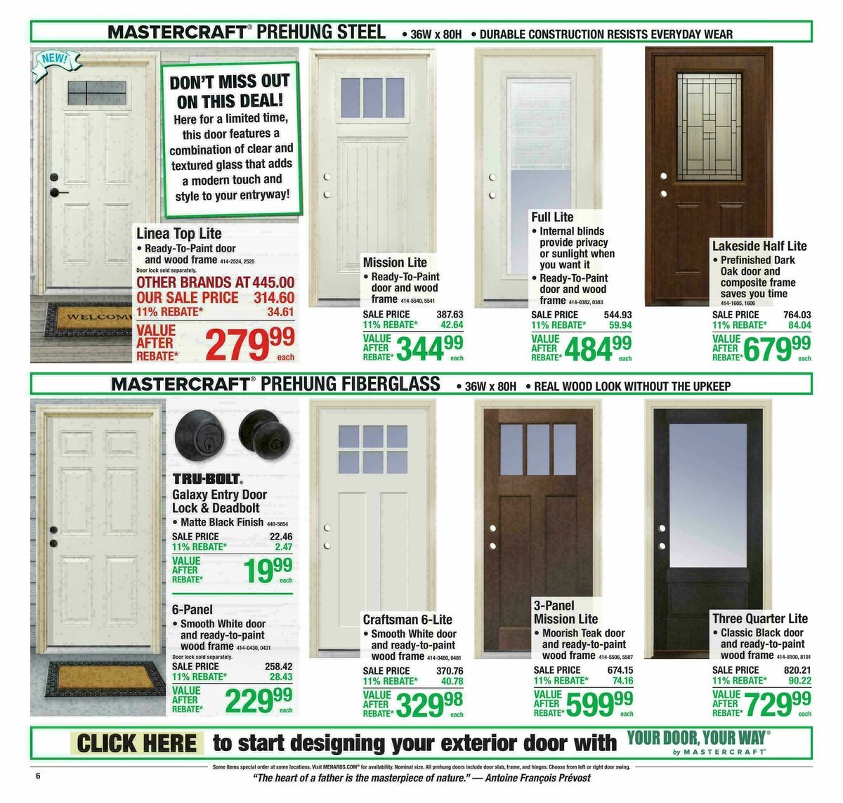 Menards Weekly Ad from June 10