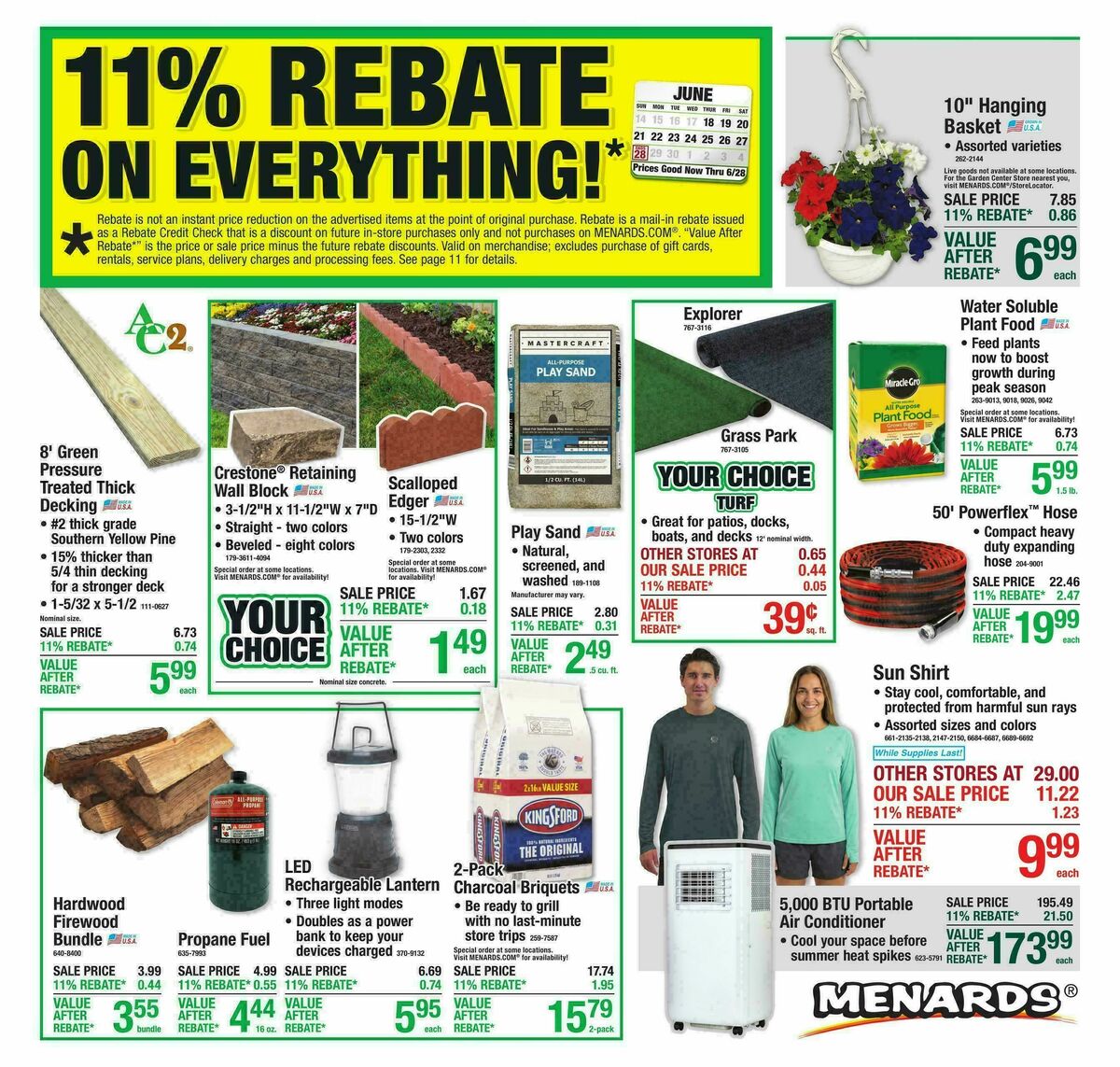Menards Weekly Ad from June 17