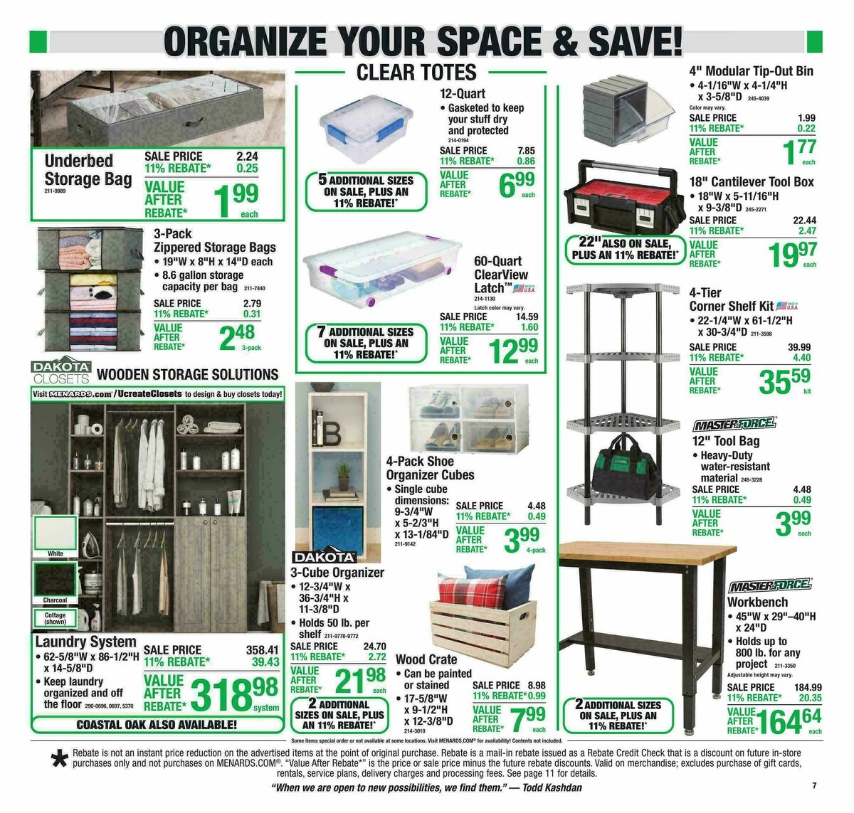 Menards Weekly Ad from June 17