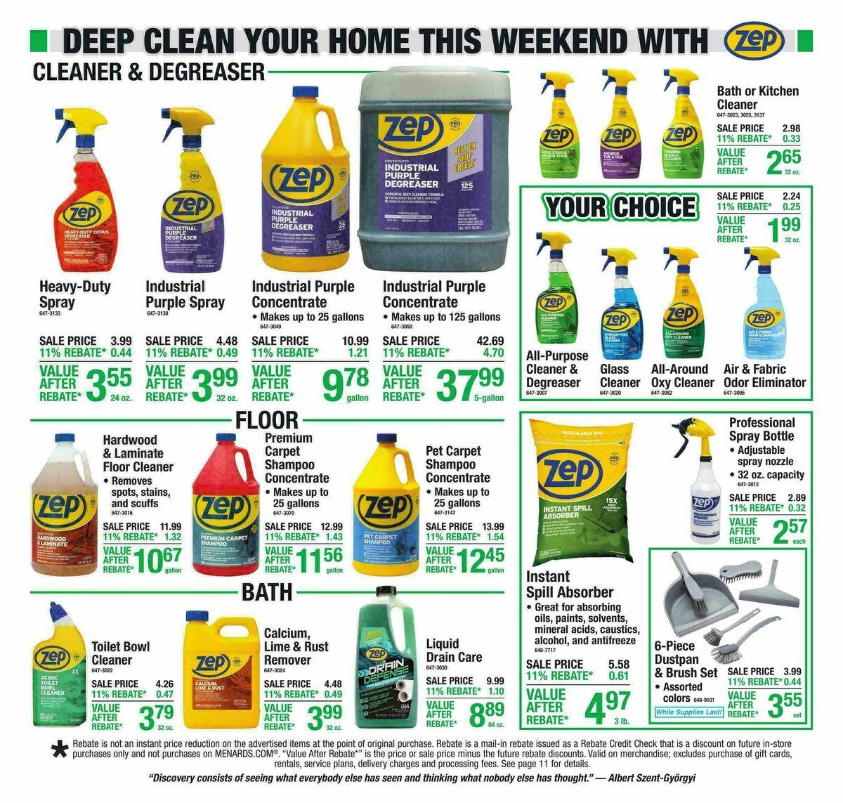 Menards Weekly Ad from June 17