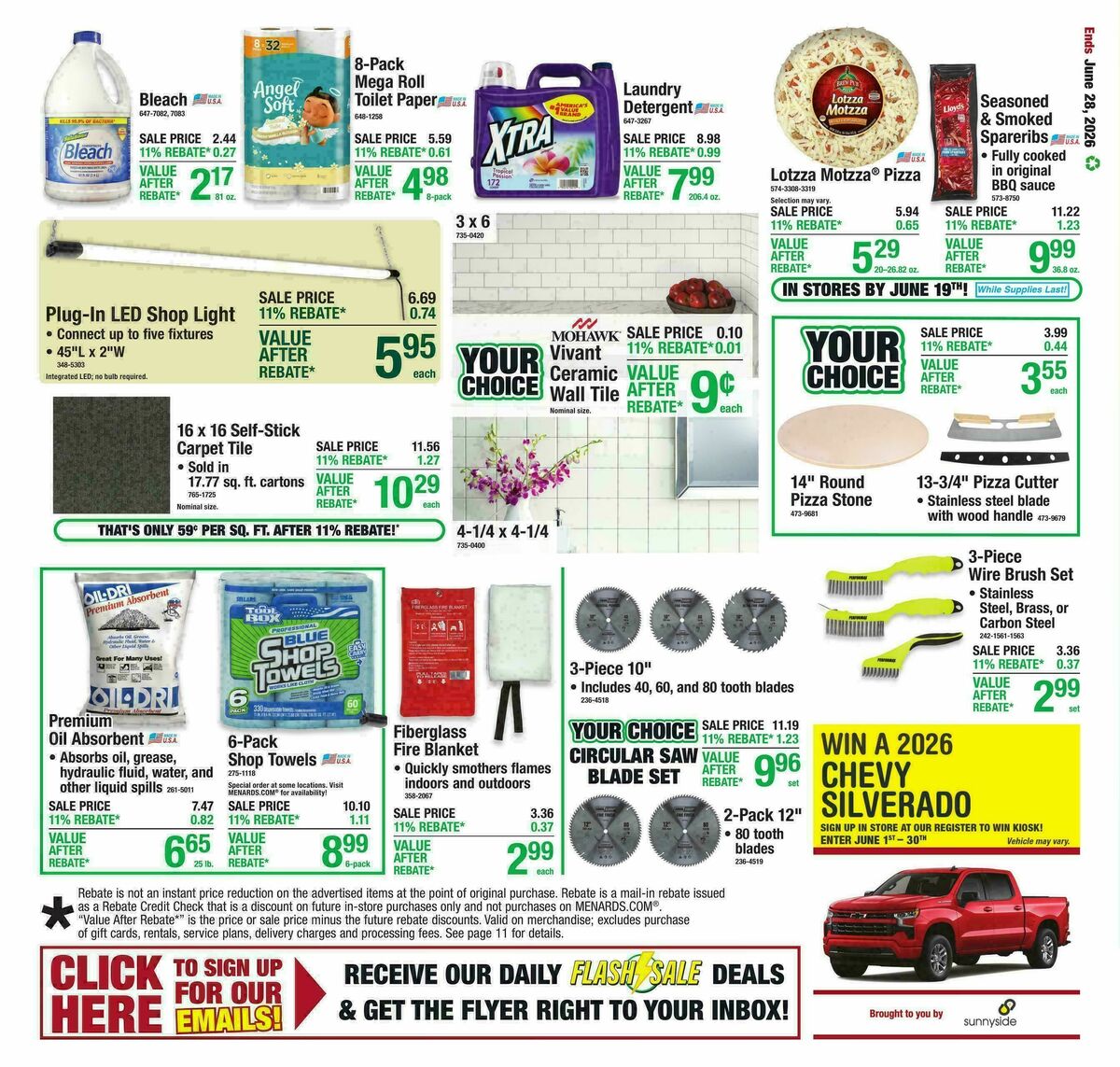 Menards Weekly Ad from June 17