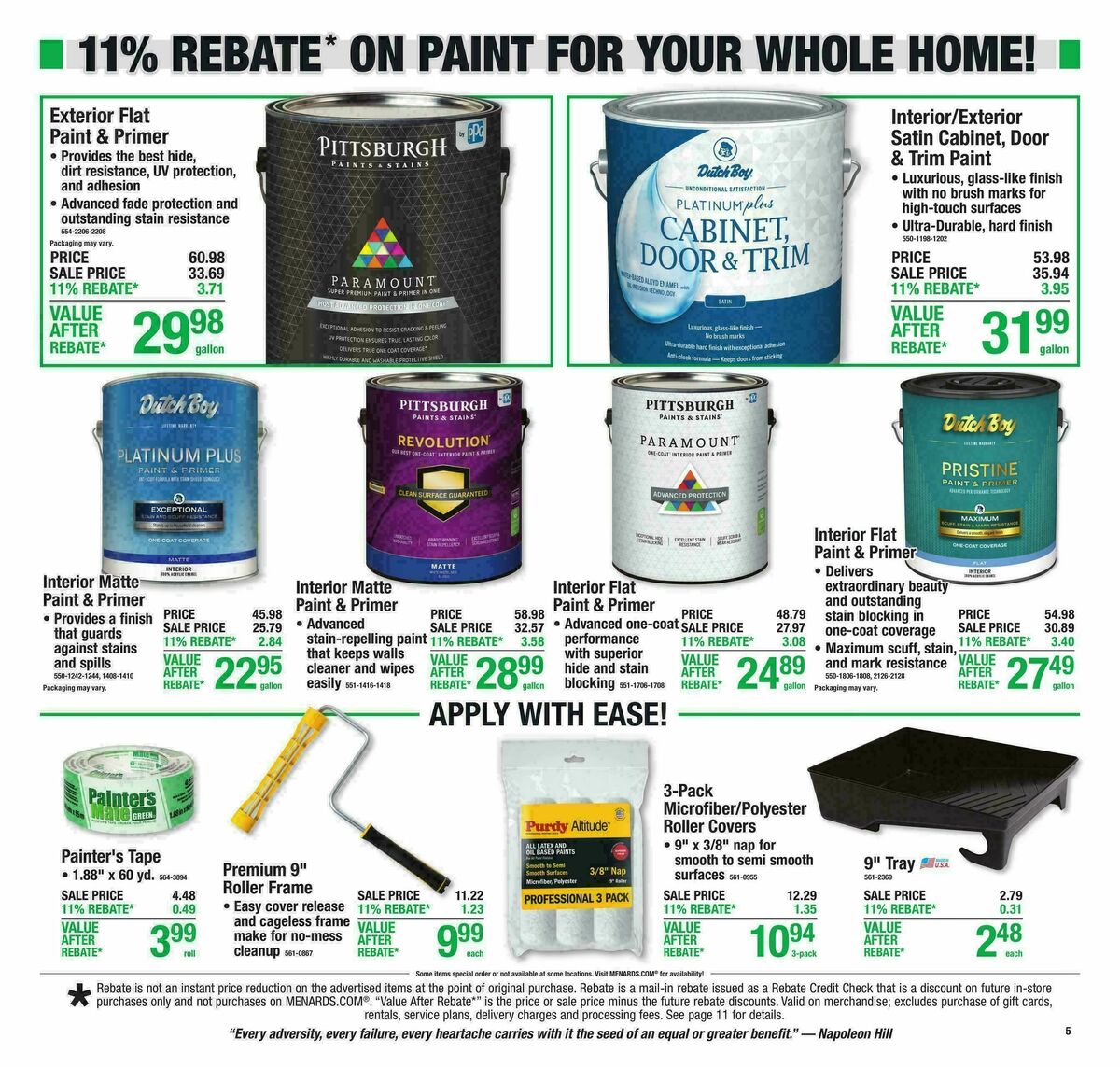 Menards Weekly Ad from June 17