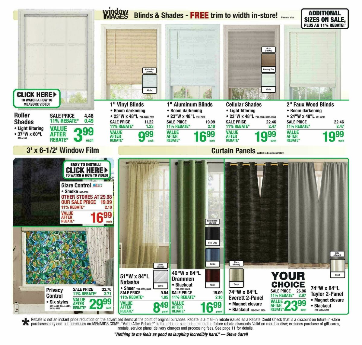 Menards Weekly Ad from July 1