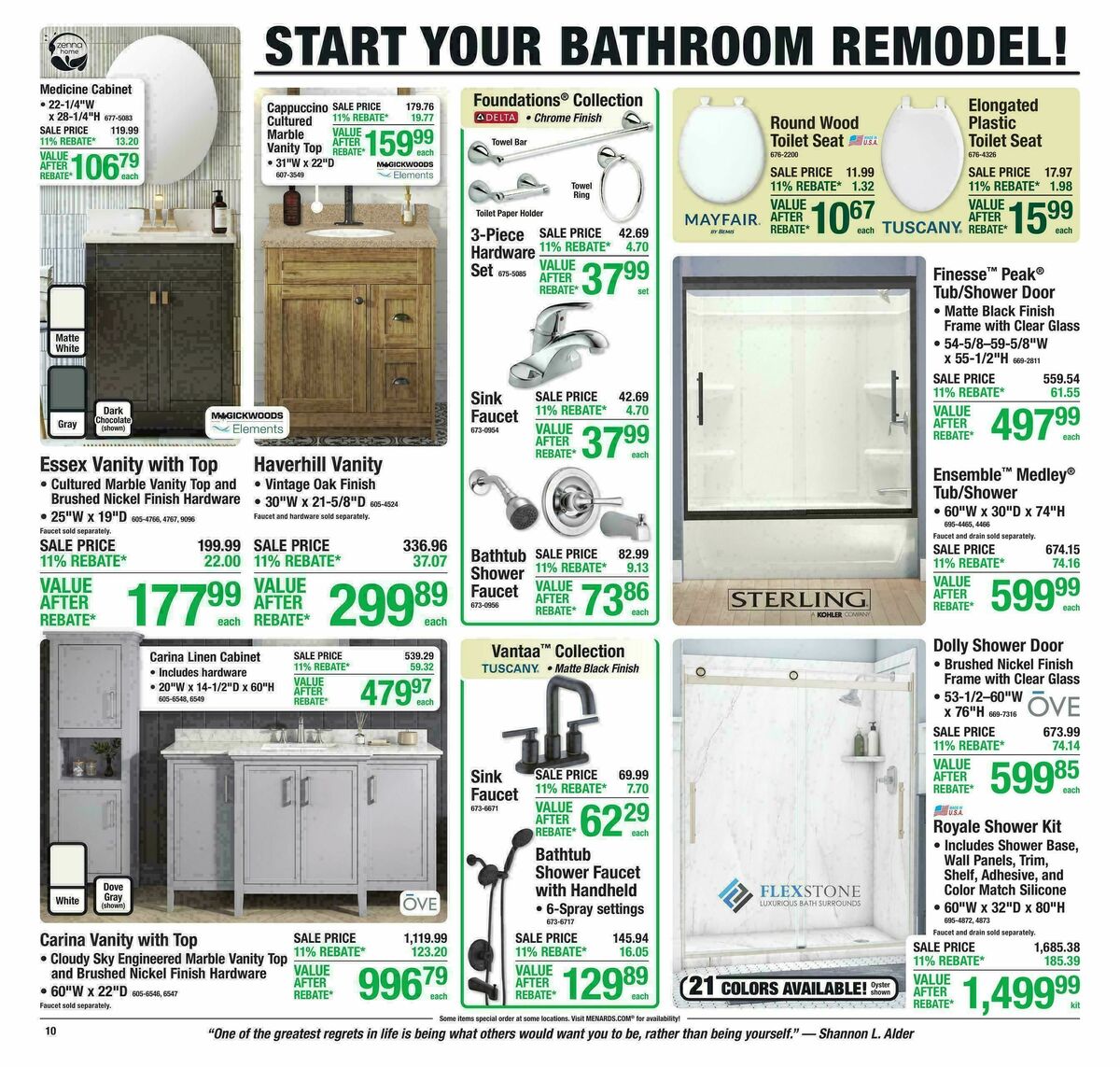 Menards Weekly Ad from July 1