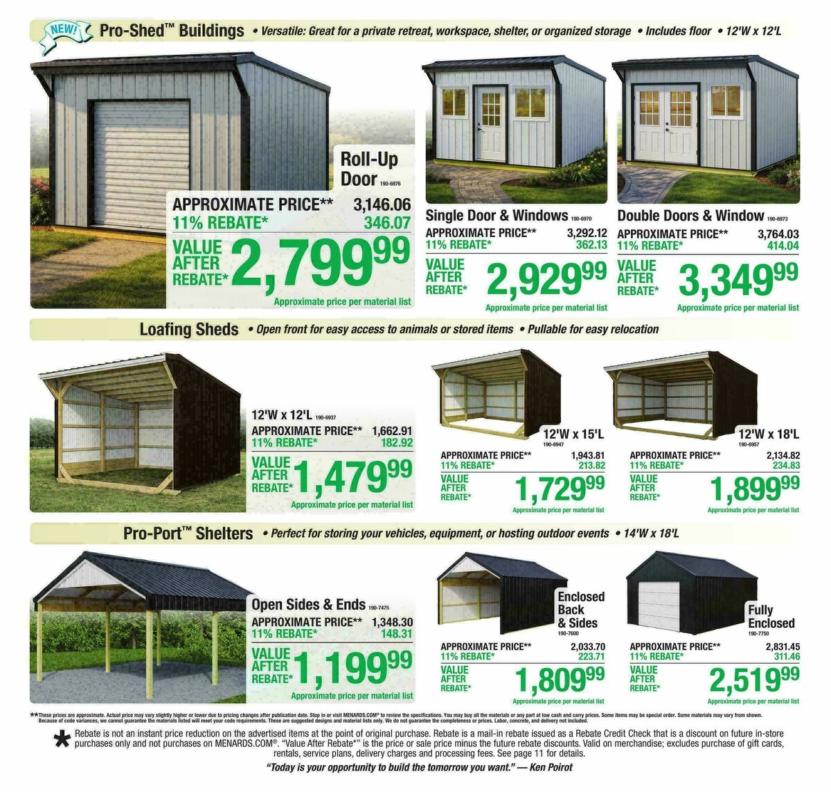 Menards Weekly Ad from July 1