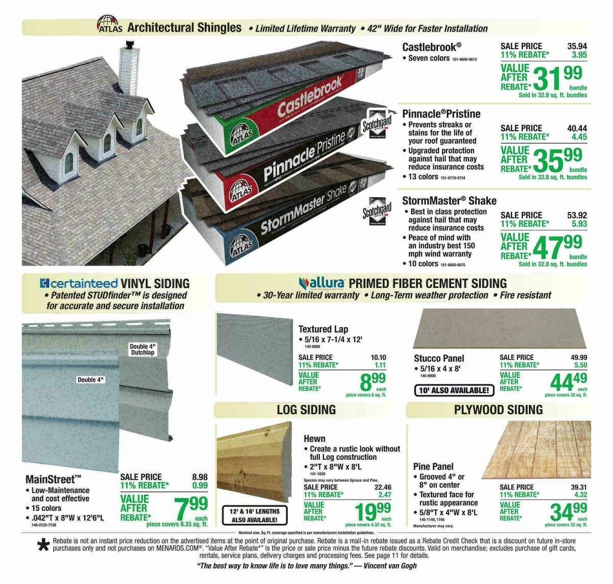 Menards Weekly Ad from July 1