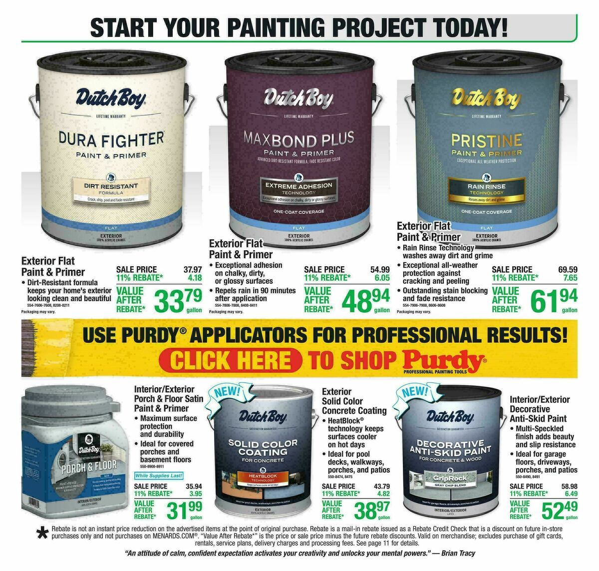 Menards Weekly Ad from July 8