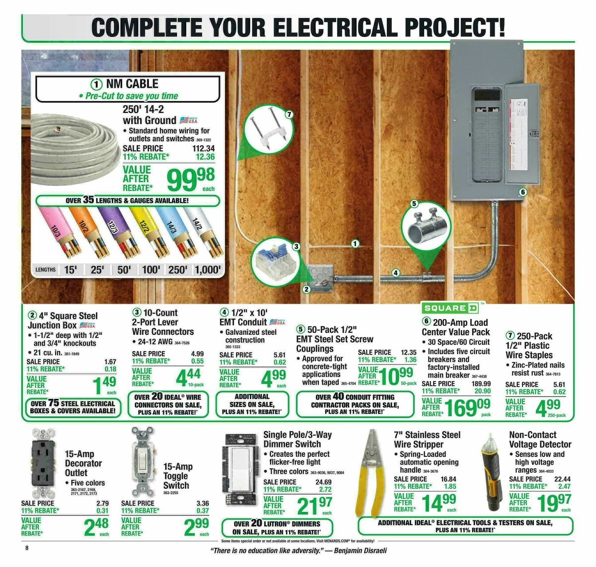 Menards Weekly Ad from July 8
