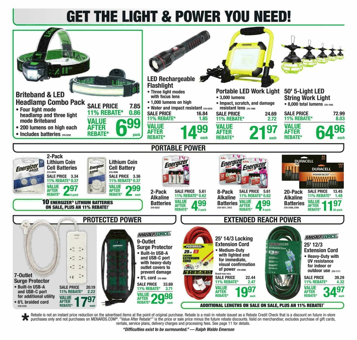Menards Weekly Ad from July 8