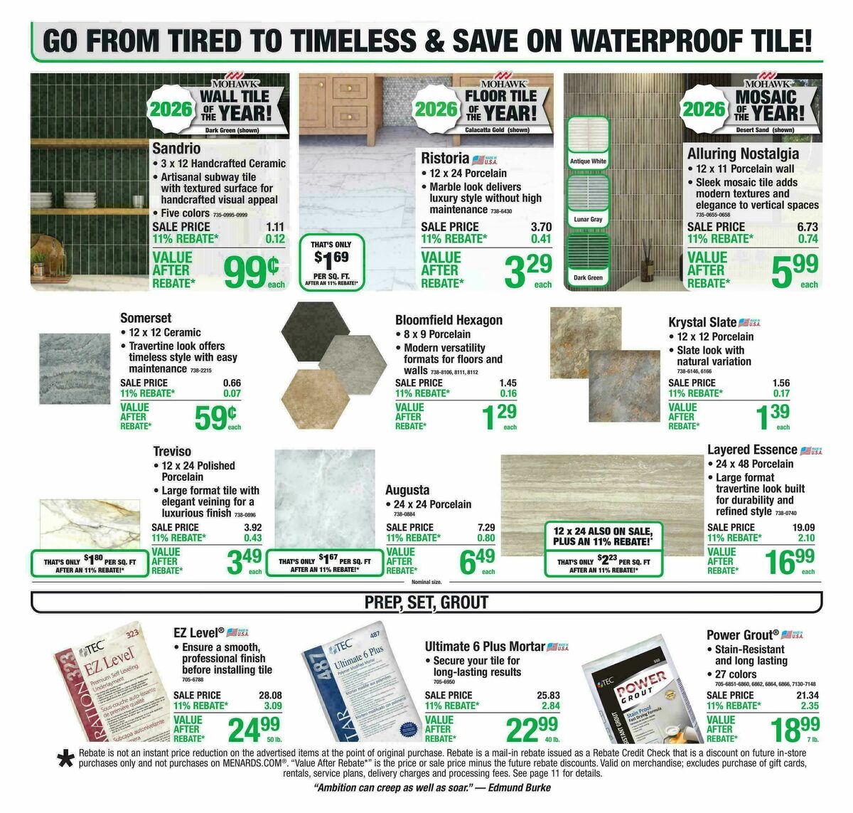 Menards Weekly Ad from July 8