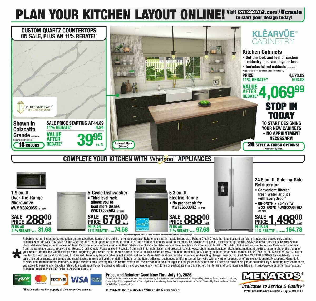 Menards Weekly Ad from July 8