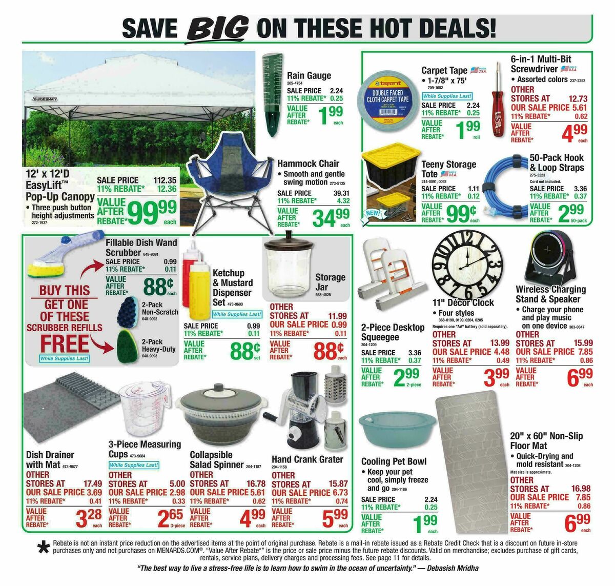 Menards Weekly Ad from July 8