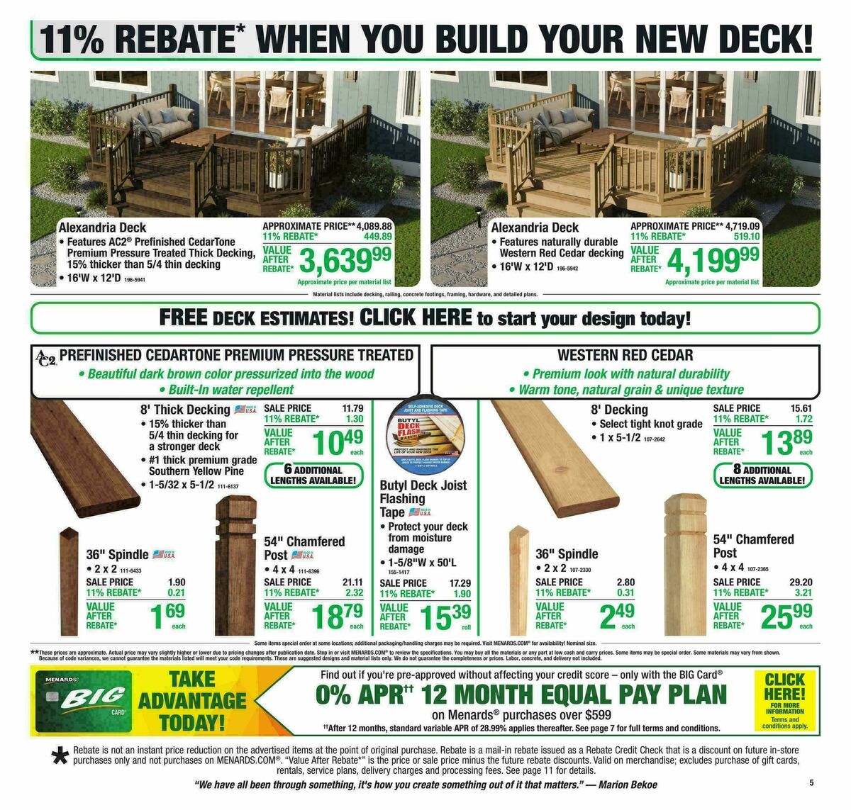 Menards Weekly Ad from July 8