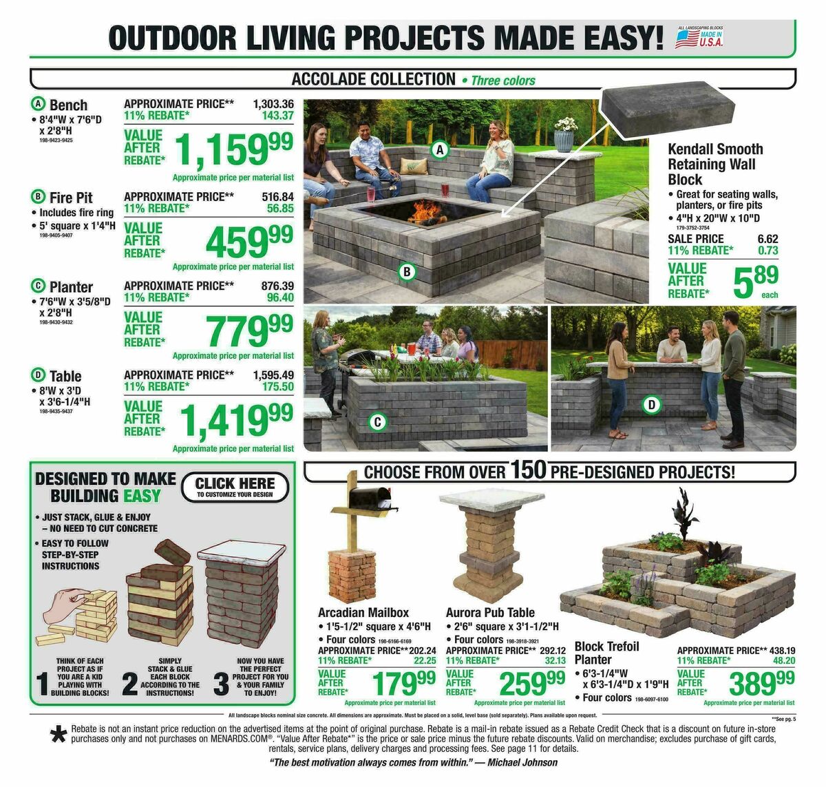 Menards Weekly Ad from July 8