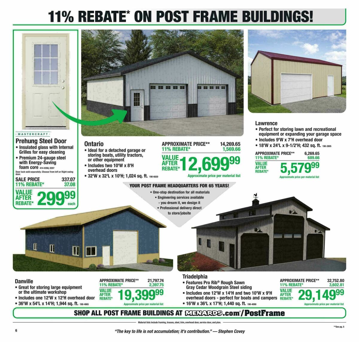 Menards Weekly Ad from July 8