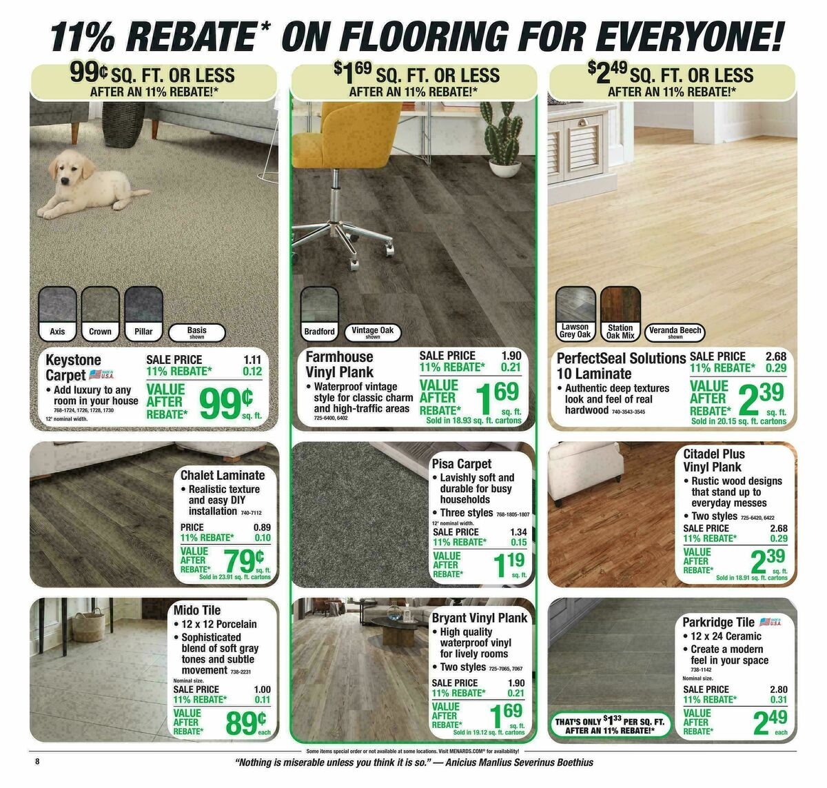Menards Weekly Ad from July 15