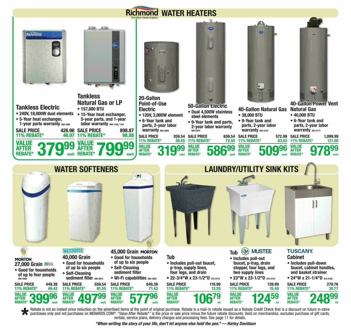 Menards Weekly Ad from July 15