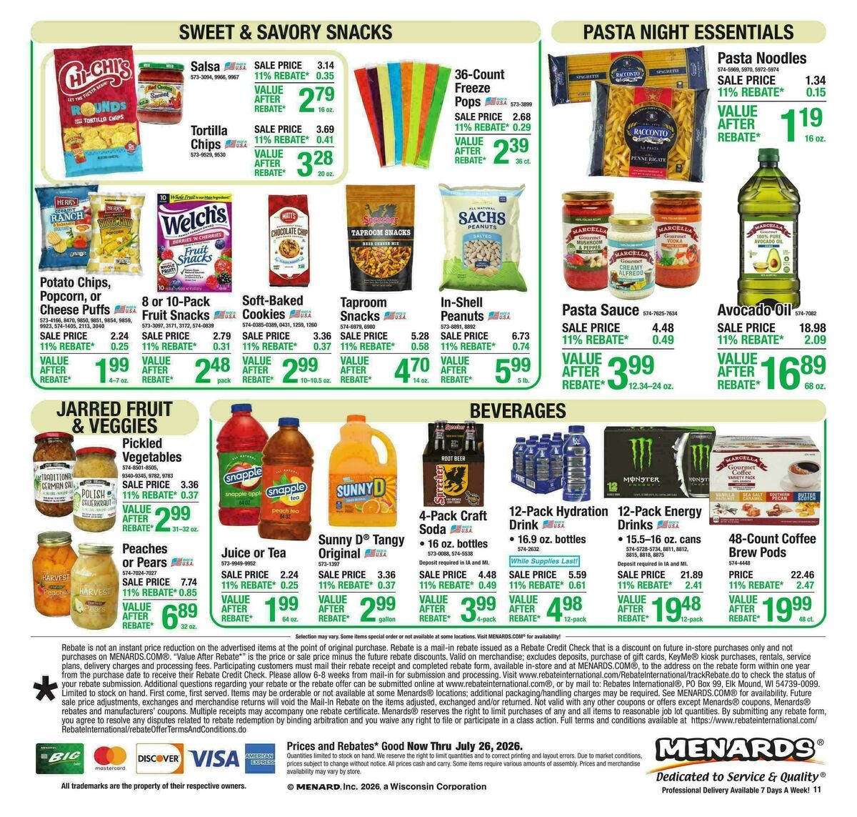 Menards Weekly Ad from July 15