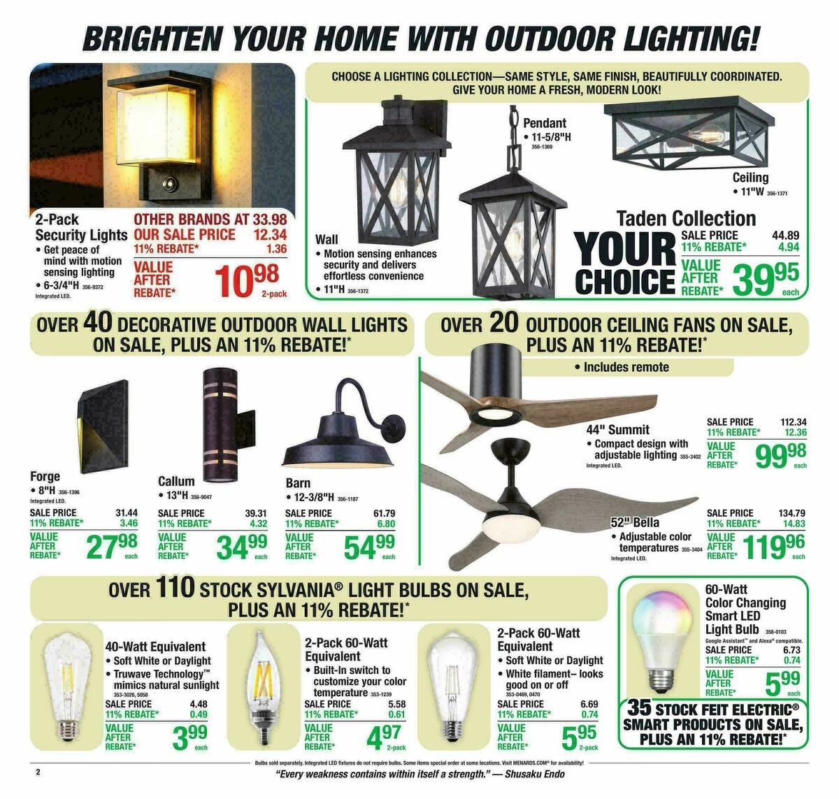 Menards Weekly Ad from July 15