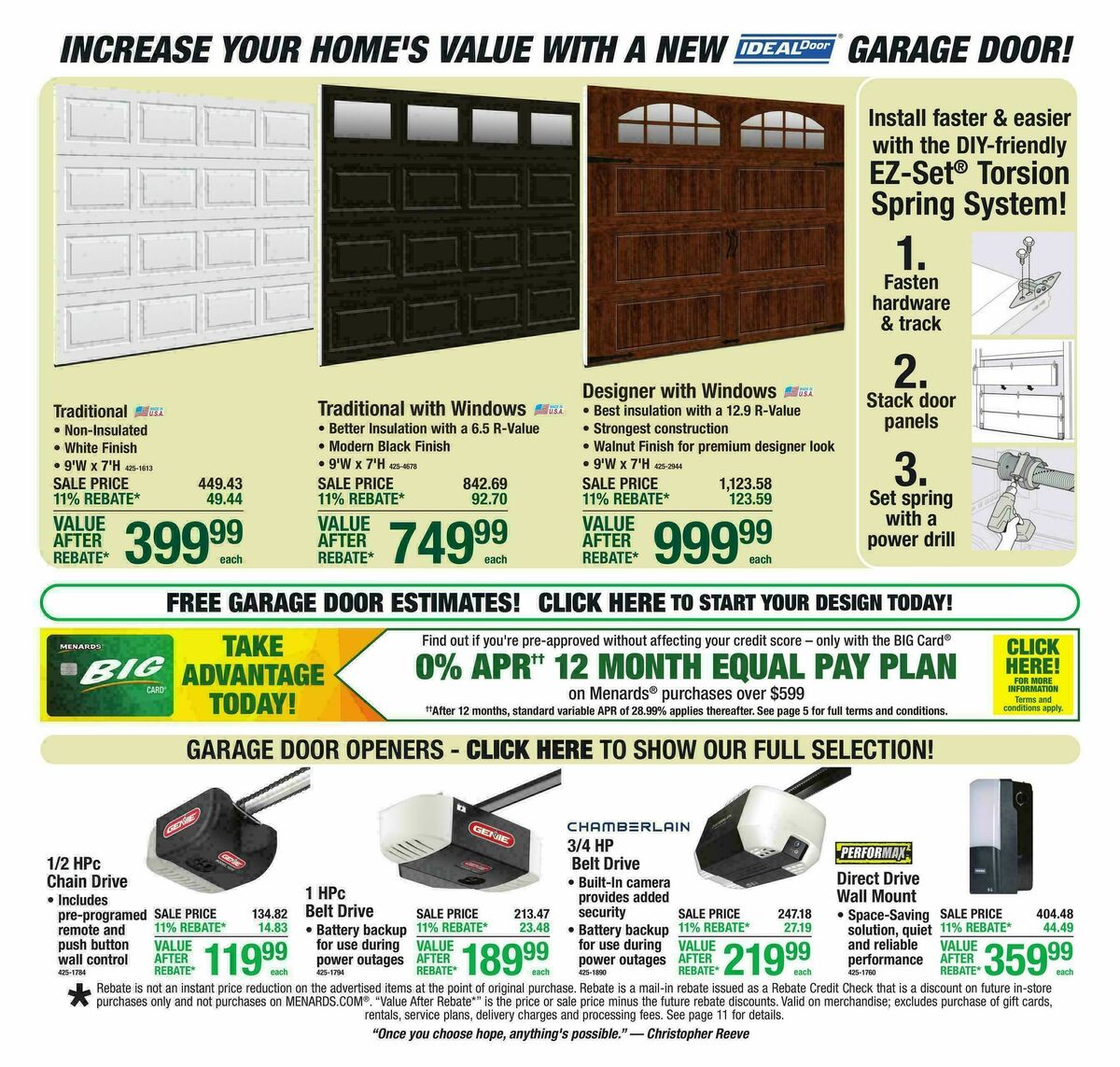 Menards Weekly Ad from July 15