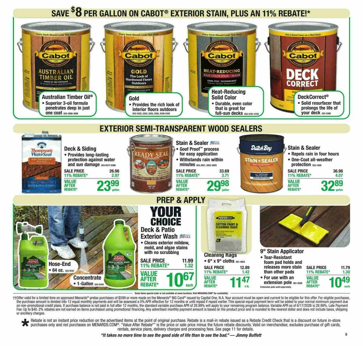 Menards Weekly Ad from July 15