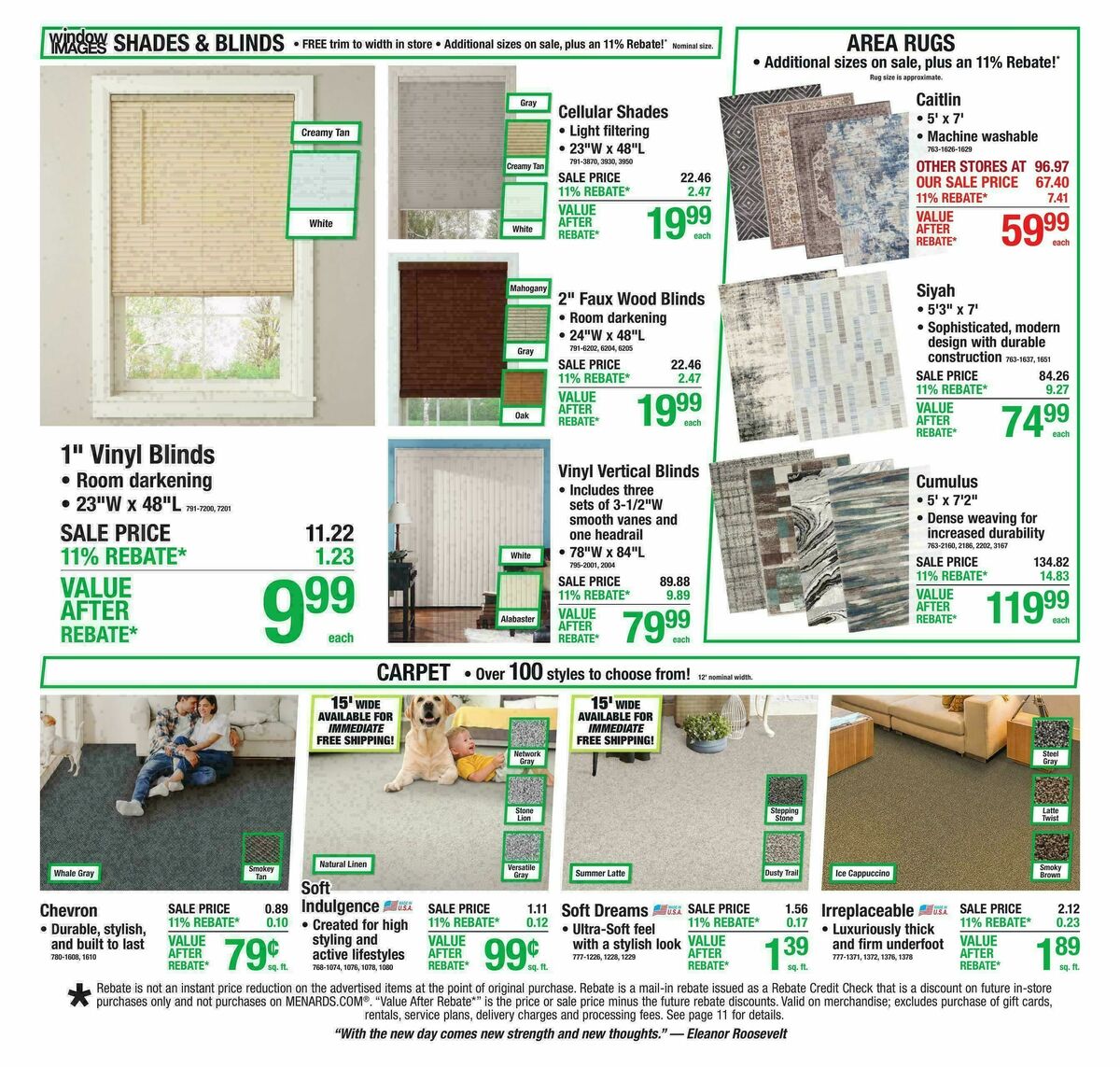 Menards Weekly Ad from July 22