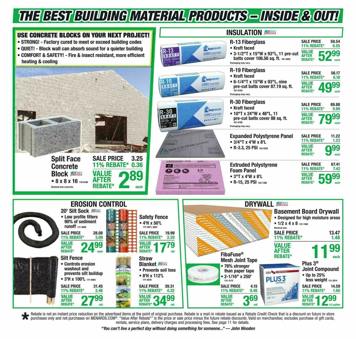 Menards Weekly Ad from July 22