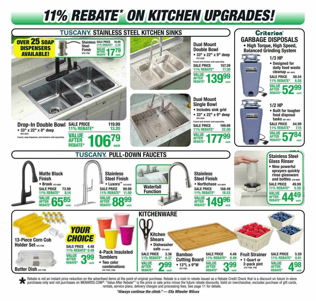 Menards Weekly Ad from July 29