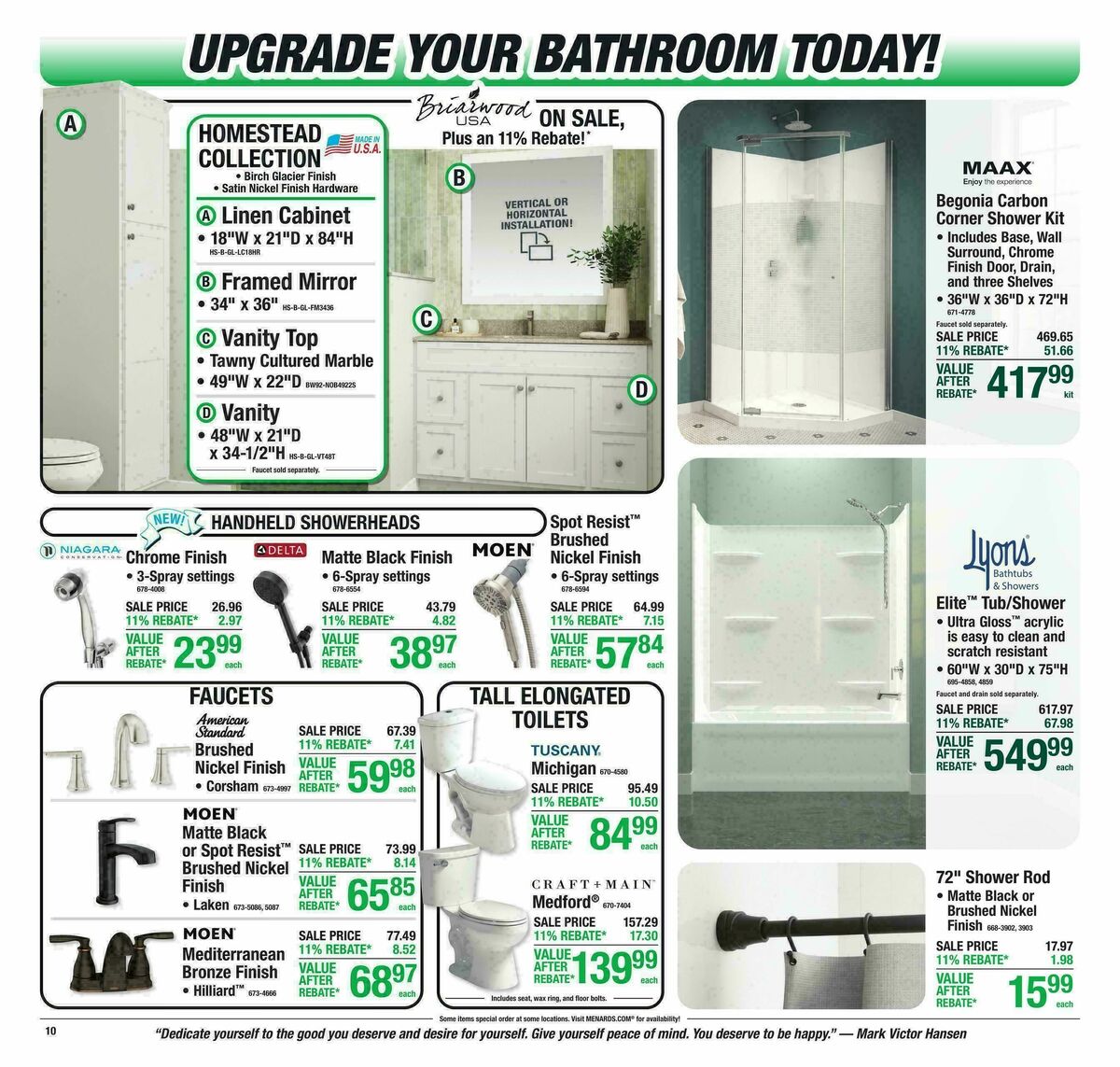 Menards Weekly Ad from July 29