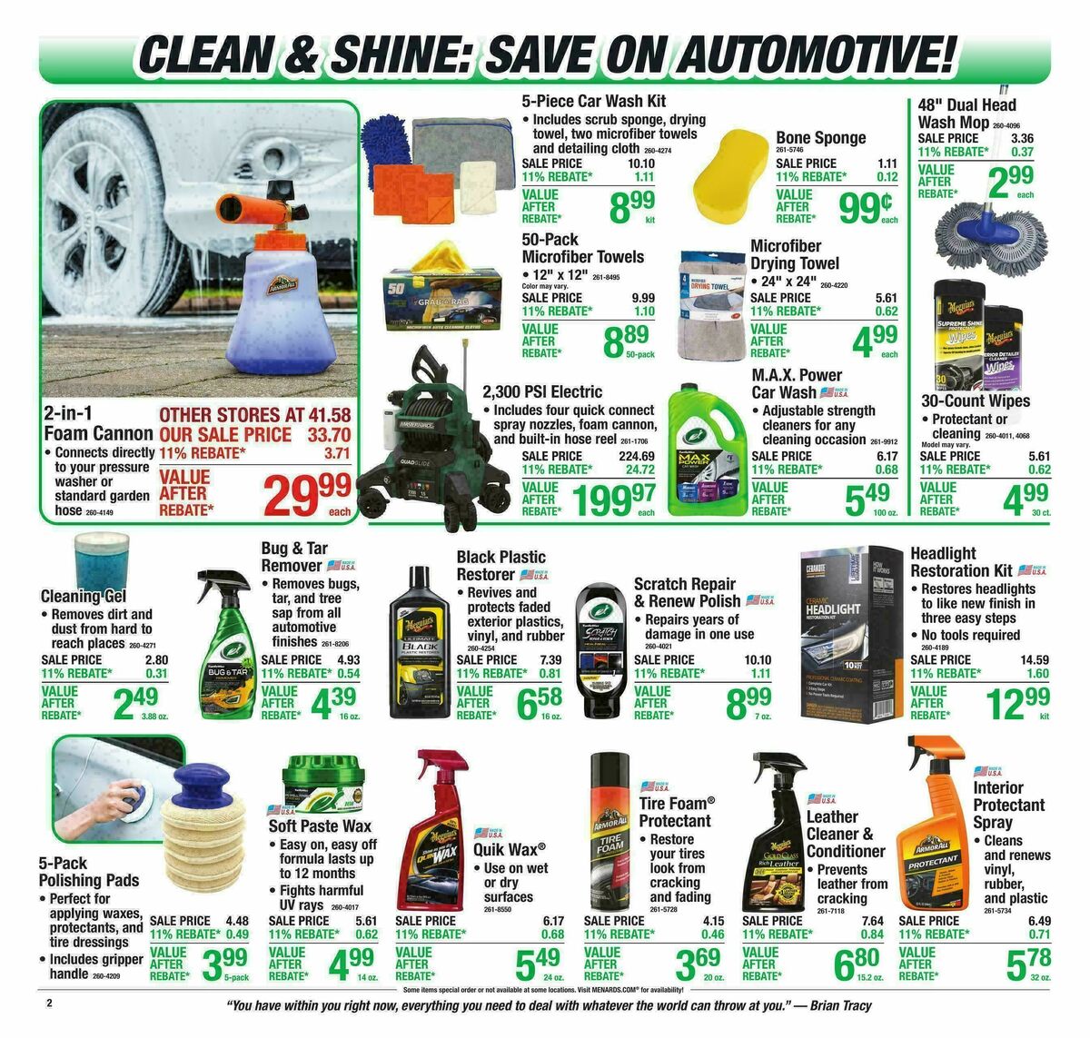 Menards Weekly Ad from July 29