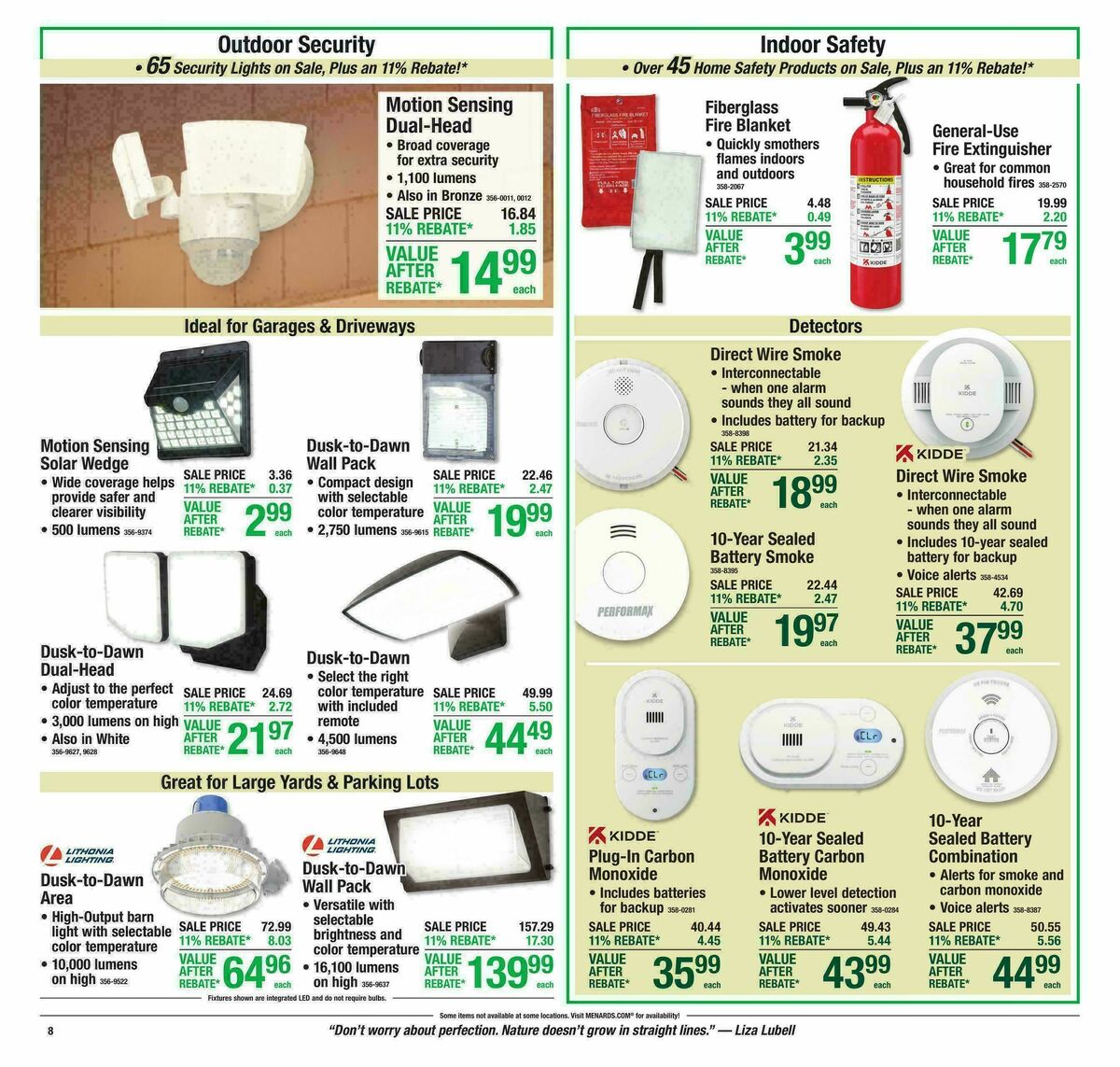 Menards Weekly Ad from August 5