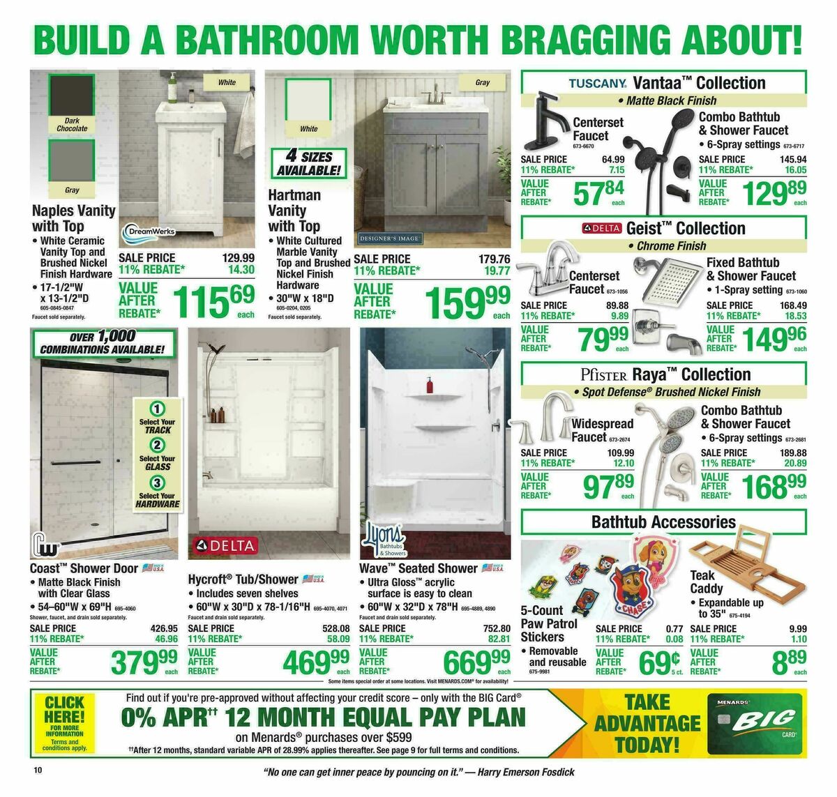 Menards Weekly Ad from August 5