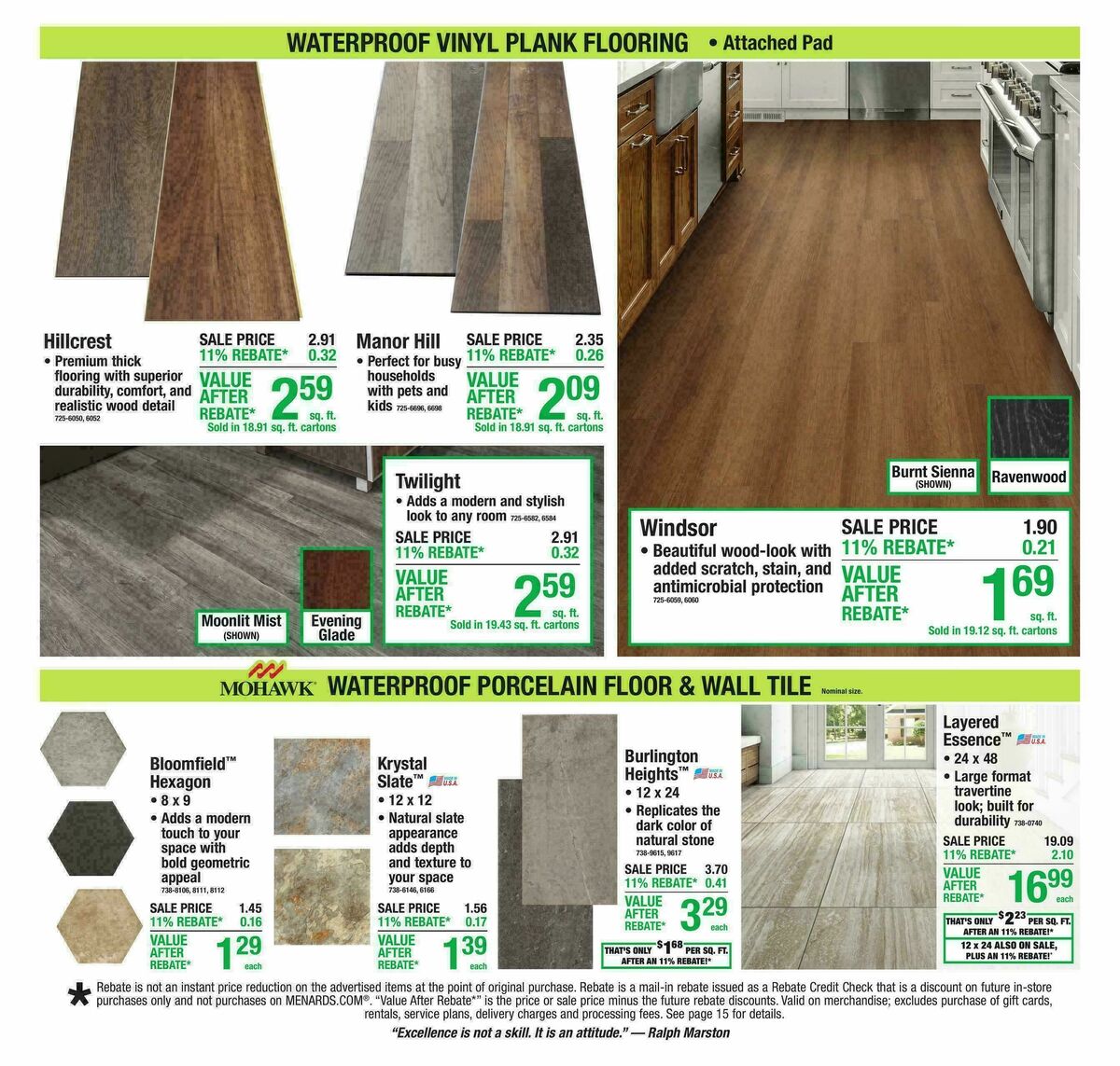 Menards Weekly Ad from August 12