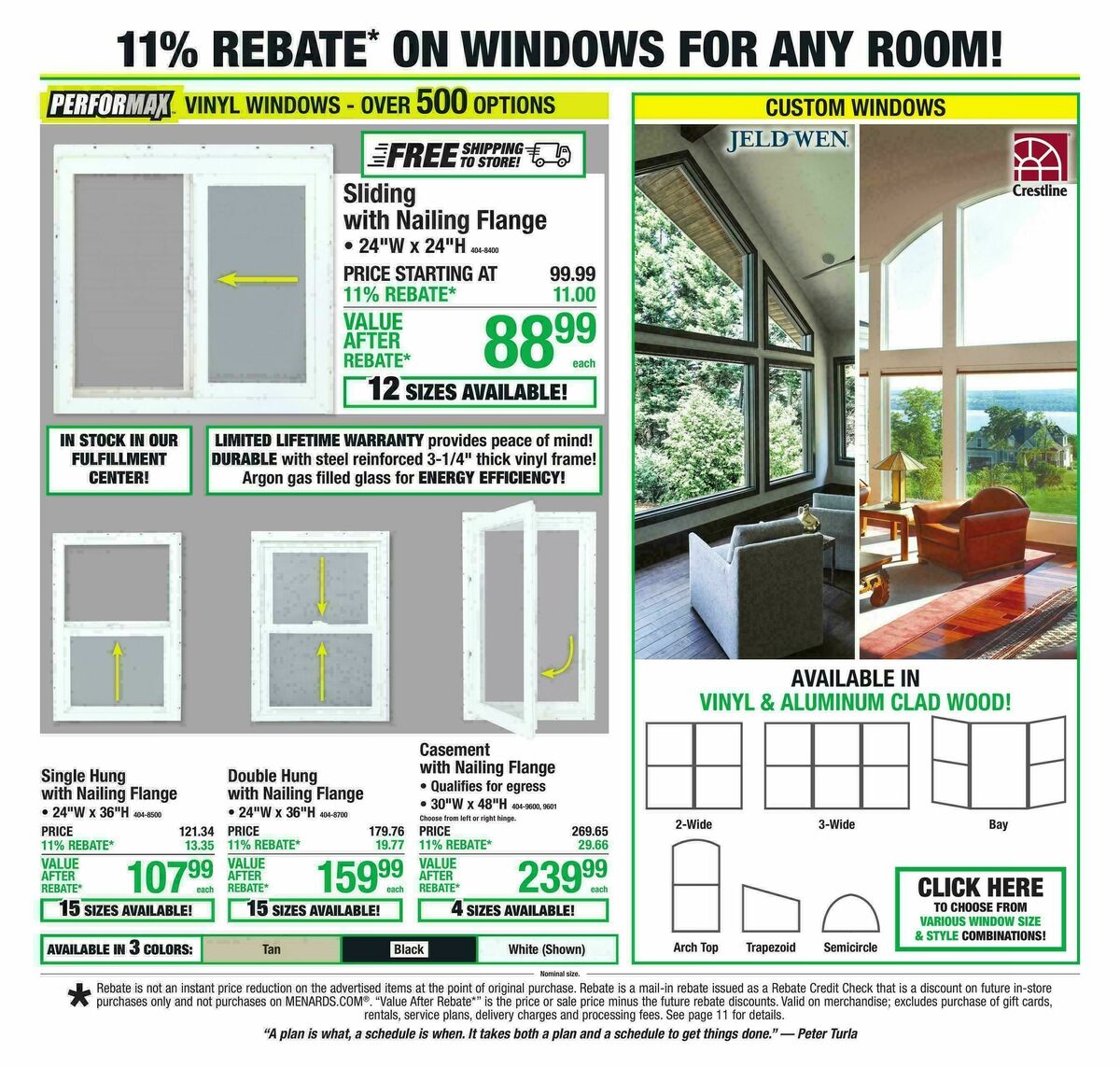 Menards Weekly Ad from August 19