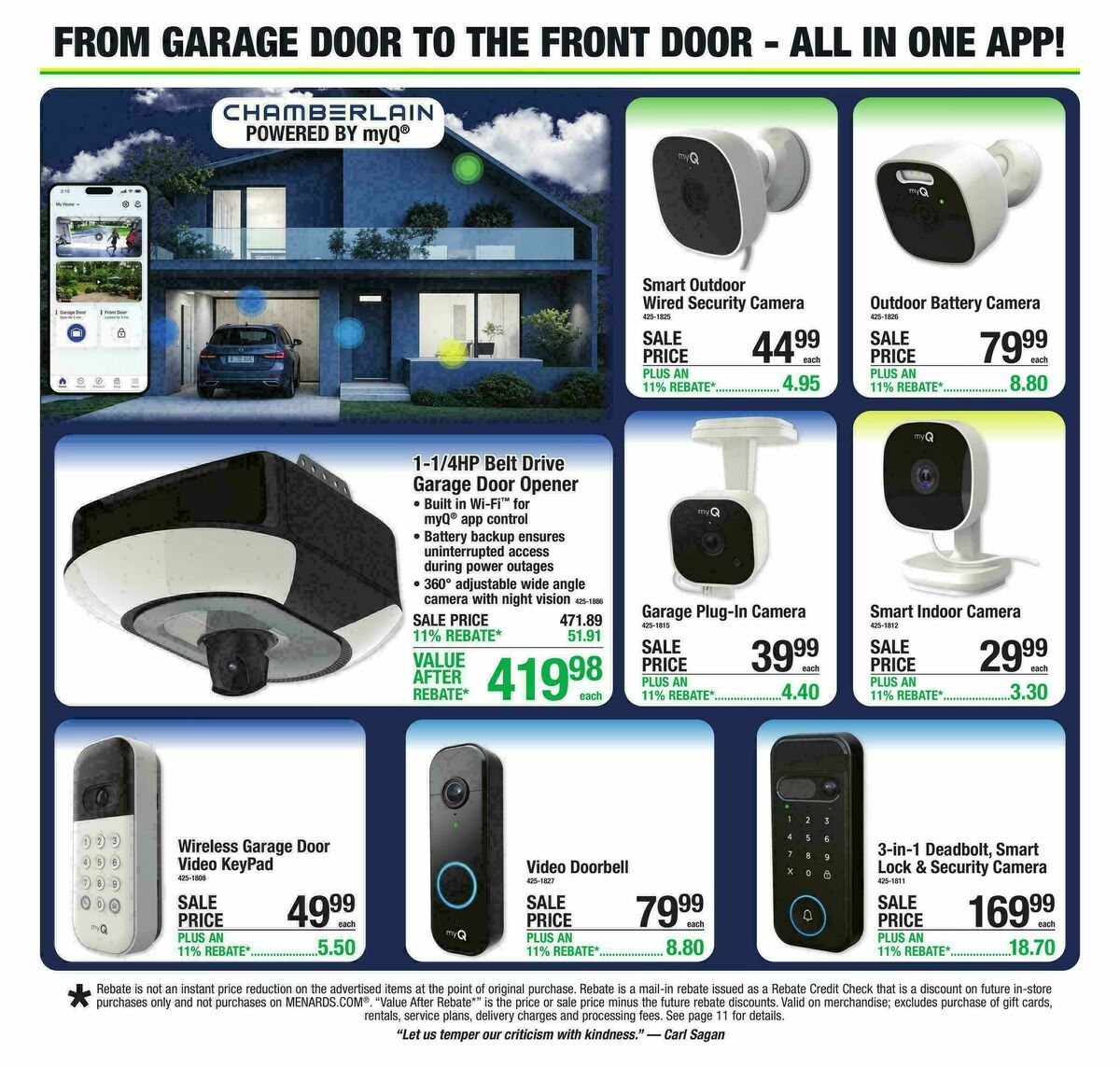 Menards Weekly Ad from August 19