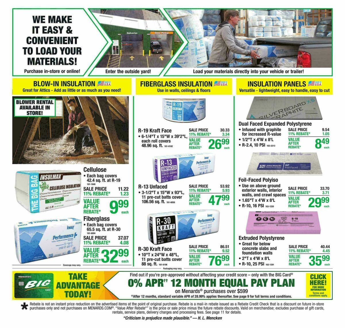 Menards Weekly Ad from August 19