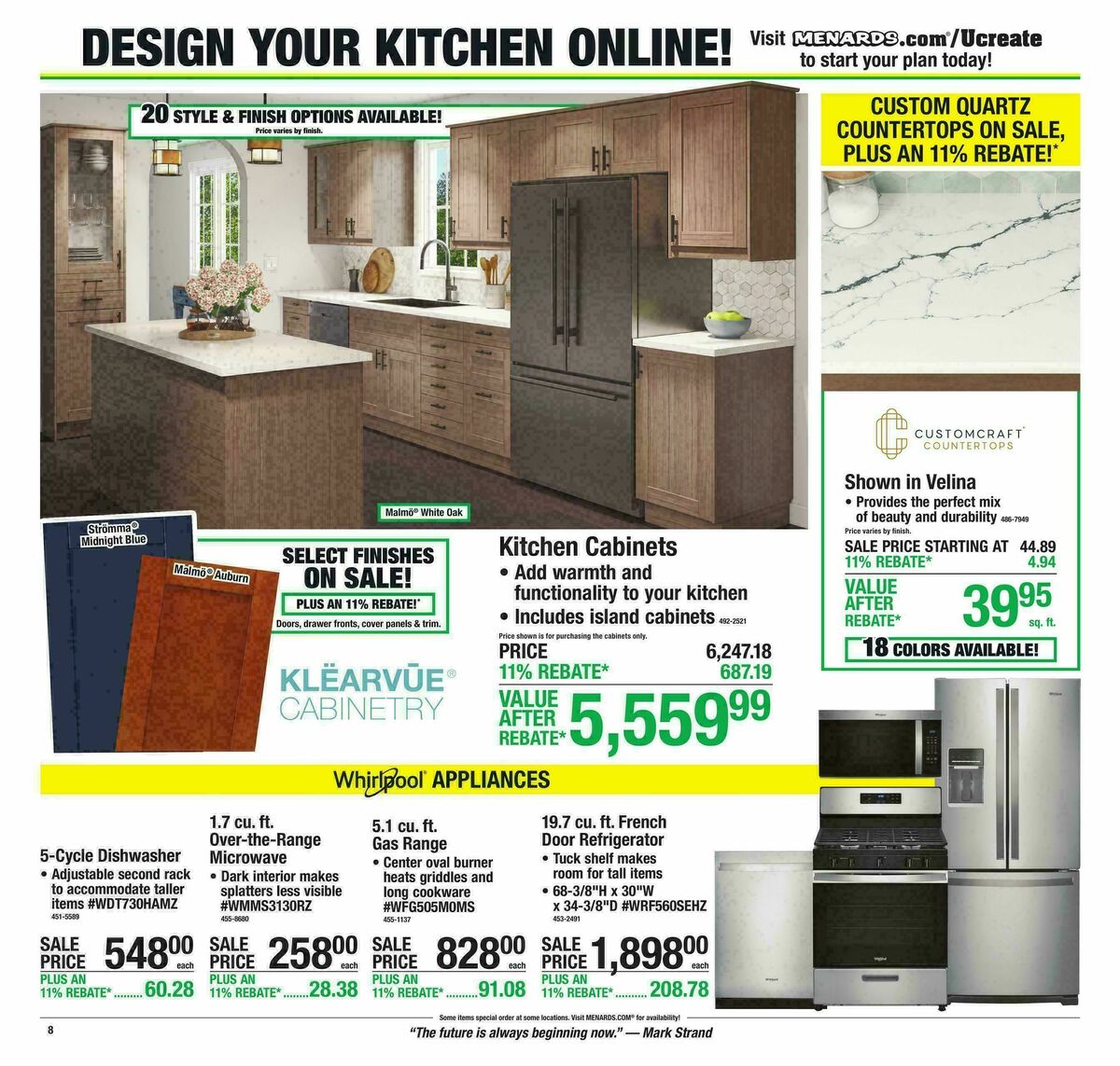 Menards Weekly Ad from August 19