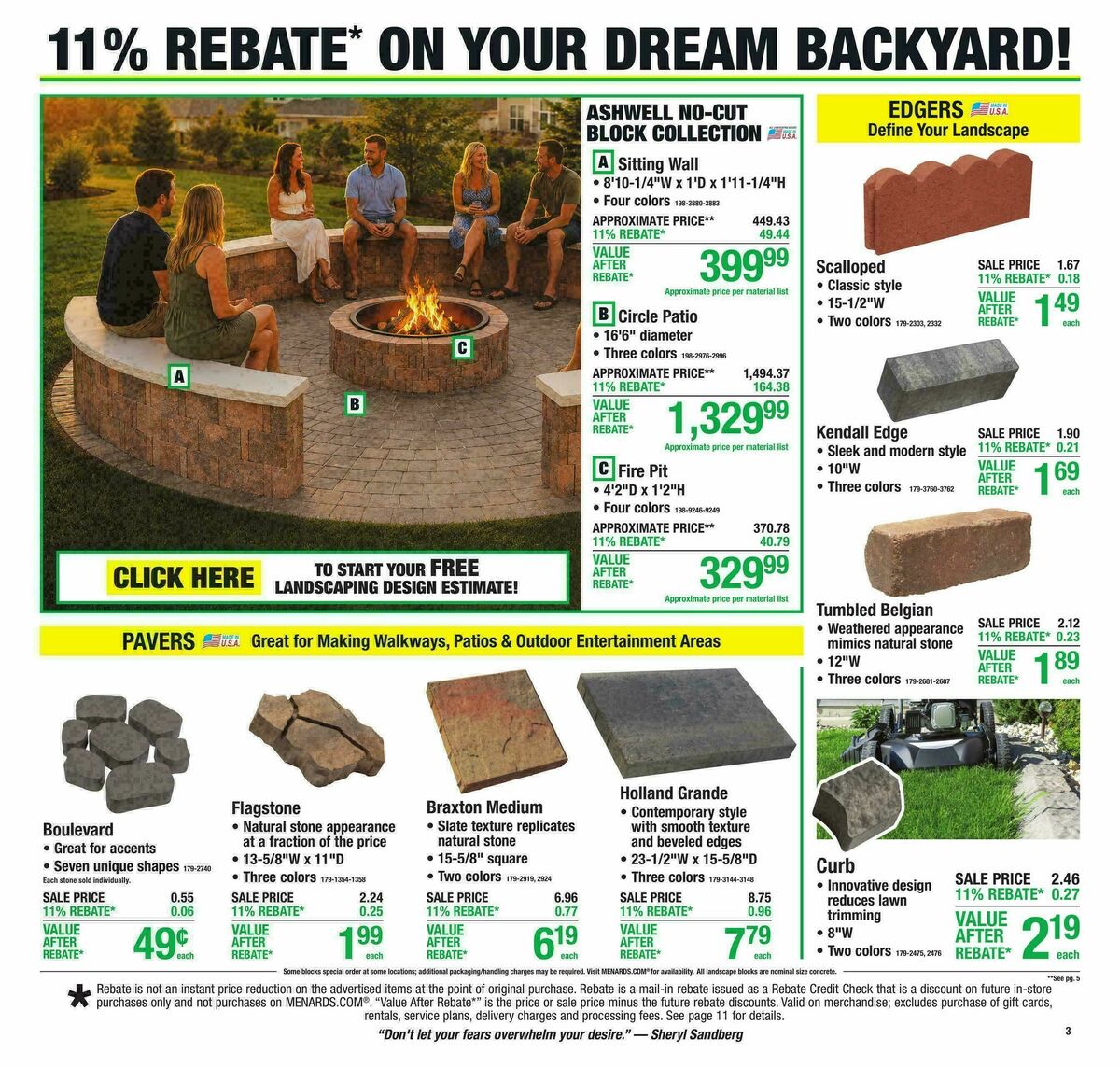 Menards Weekly Ad from August 19