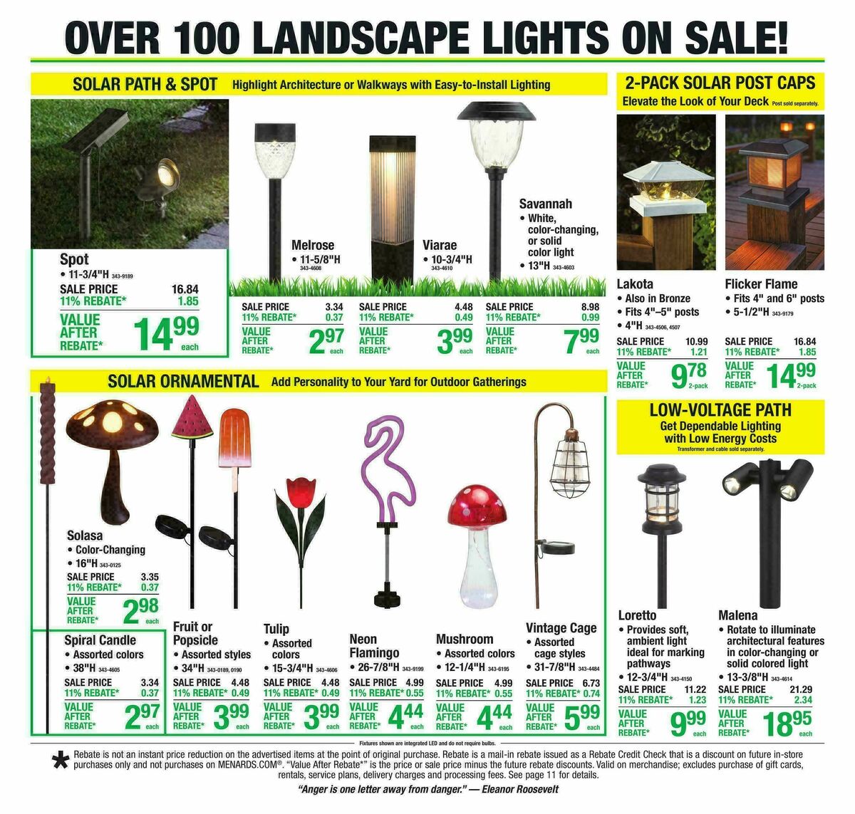 Menards Weekly Ad from August 19
