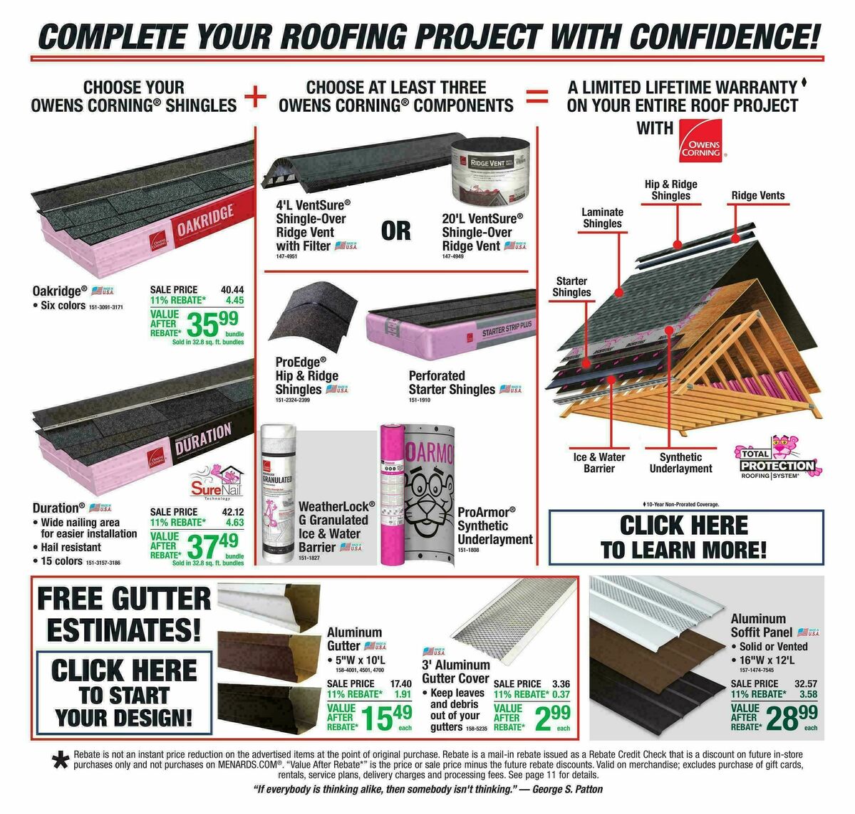 Menards Weekly Ad from August 26
